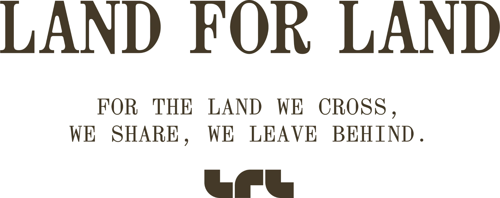 Land for Land logo